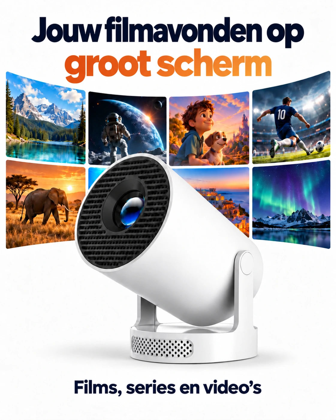 Luma One tijdens een filmavond