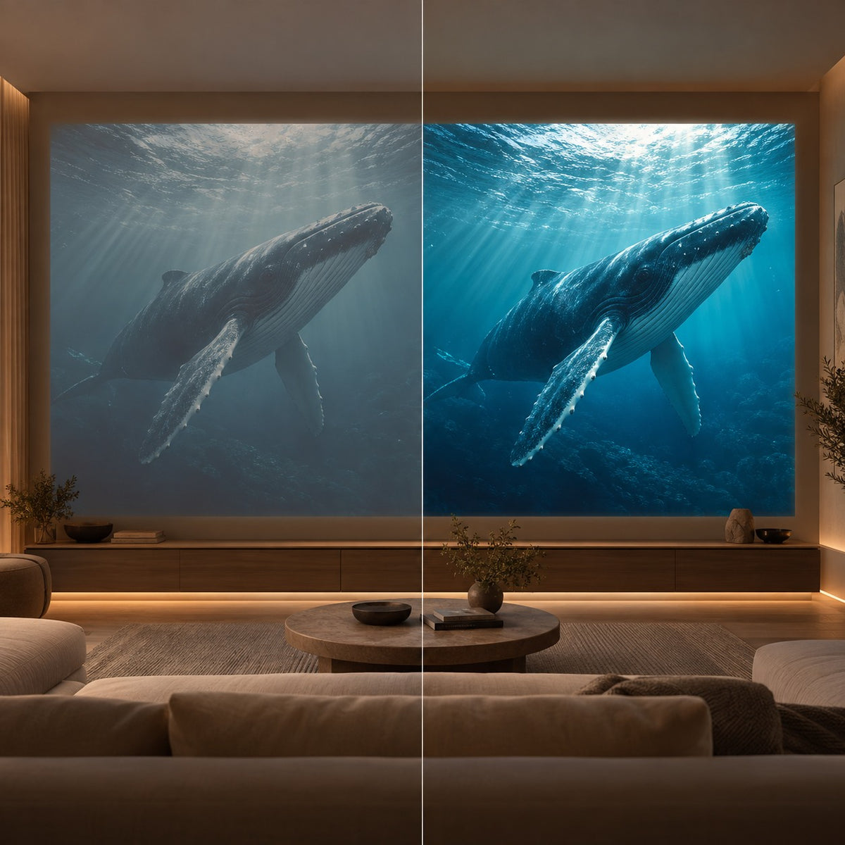 Projektorland Aura Laser – 4K UHD-compatibele laserbeamer, 1100 ANSI lumen, native Full HD