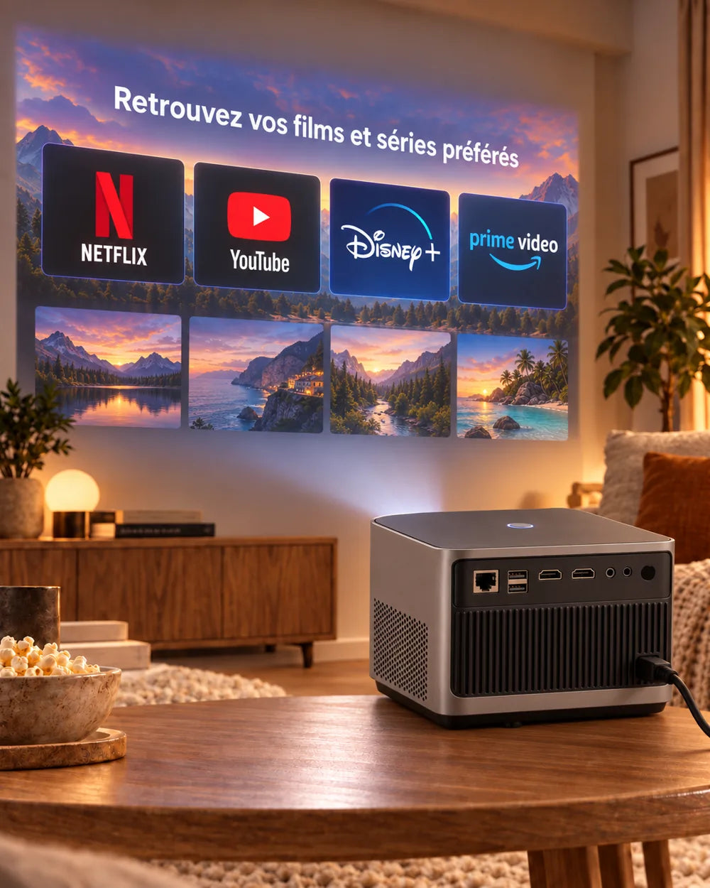 ProjektorLand Grand Cinema – films en series op groot formaat