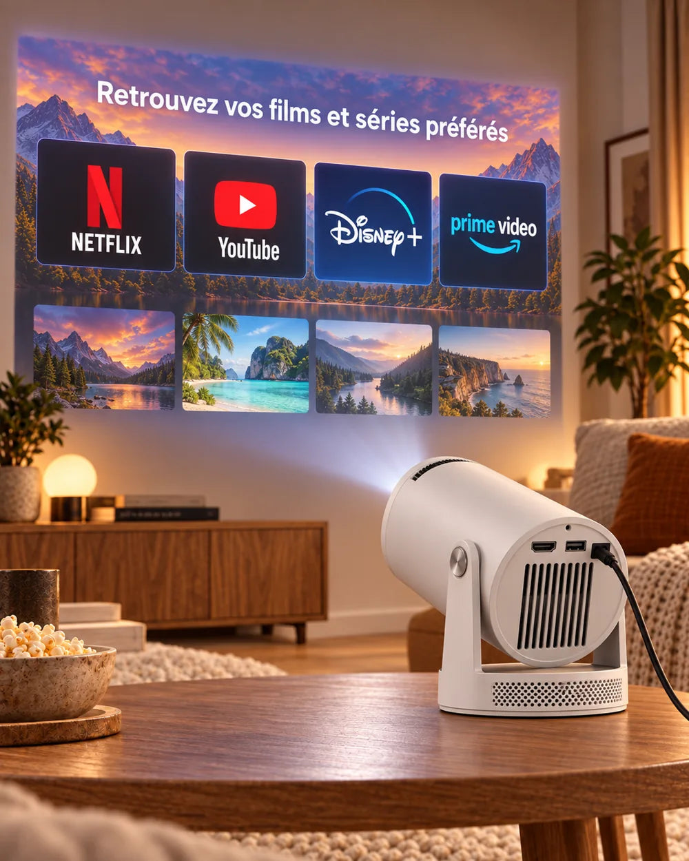 ProjektorLand Luma Pro – films en series op groot formaat