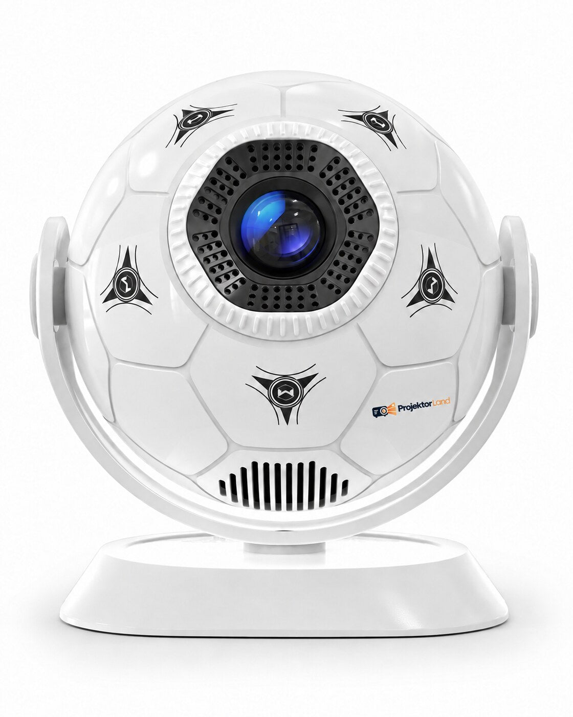 Mini beamer Projektorland Orbit – 300 ANSI lumen, Android 14, Wi-Fi, Bluetooth 5.4 en 35–135 inch